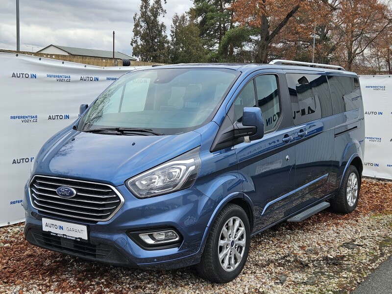 Ford Tourneo Custom L2, 136kW, 1.maj. ČR, servis, 8Míst