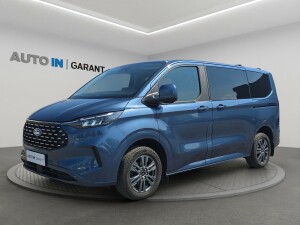 Ford Tourneo Custom Titanium 2.0 EcoBlue L1, záruka, 1.maj., ČR, 8 míst, tažné