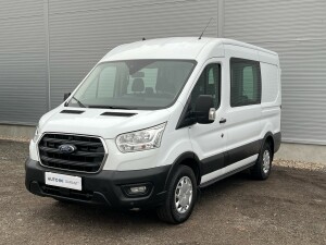 Ford Transit Ecoblue hybrid 95kw, ČR, tažné, klima