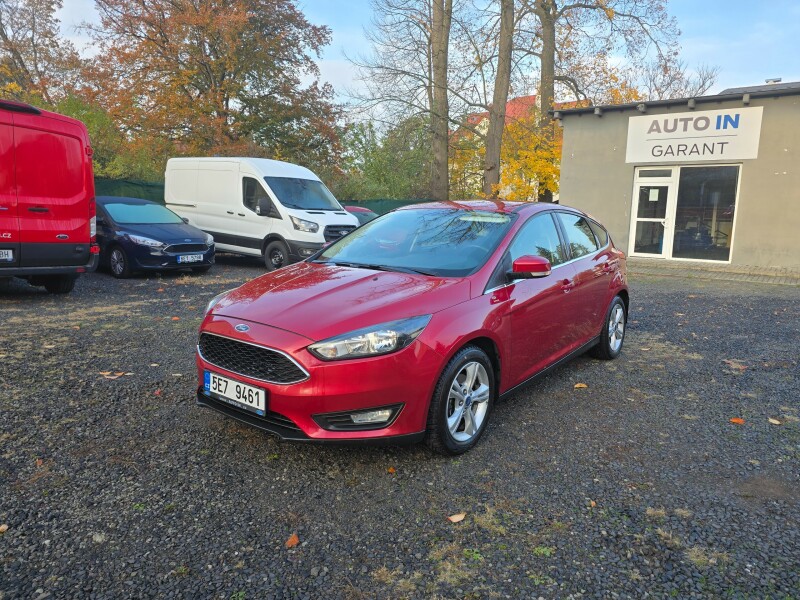 Ford Focus 92kW, ČR, 1.majitel, servis