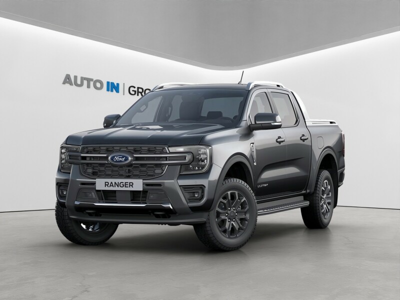 Ford Ranger (FAČR 15) Wildtrak, Double Cab, 2,3 EcoBoost Hybrid, šedá Carbonized