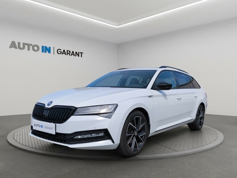 Škoda Superb SportLine 2.0 TDI 110kW DSG, ČR, Tažné
