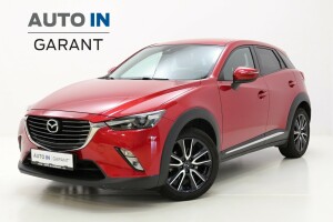 Mazda CX-3 ČR, led světla, park.kamera, servis