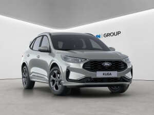 Ford Kuga ST-Line X, 2,5 HEV, 134 kW, automat, AWD, stříbrná SOLAR