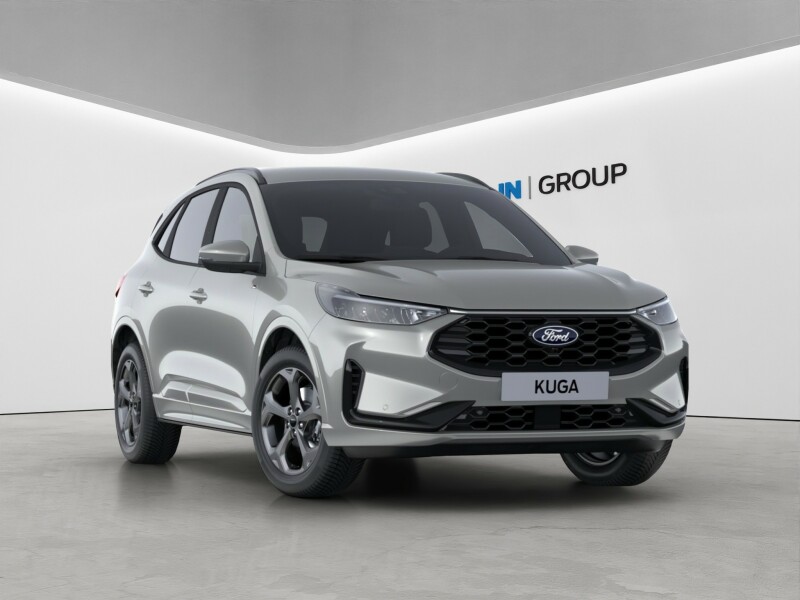 Ford Kuga ST-Line X, 2,5 HEV, 134 kW, automat, AWD, stříbrná SOLAR
