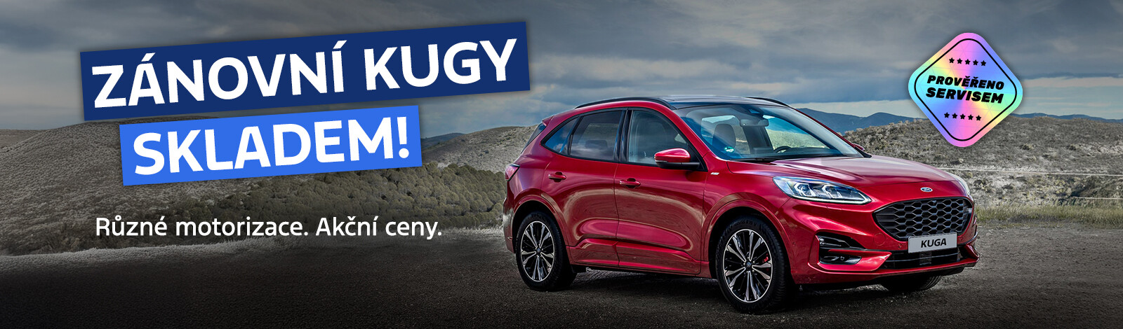 Ford Kuga - zánovní auta skladem